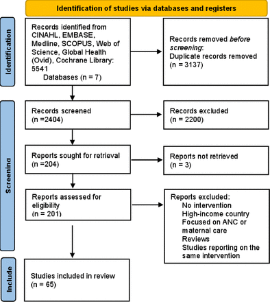 Scoping review of interventions to improve continuity of postdischarge care for newborns in LMICs